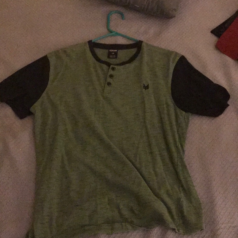 Green Short Sleeve Shirt